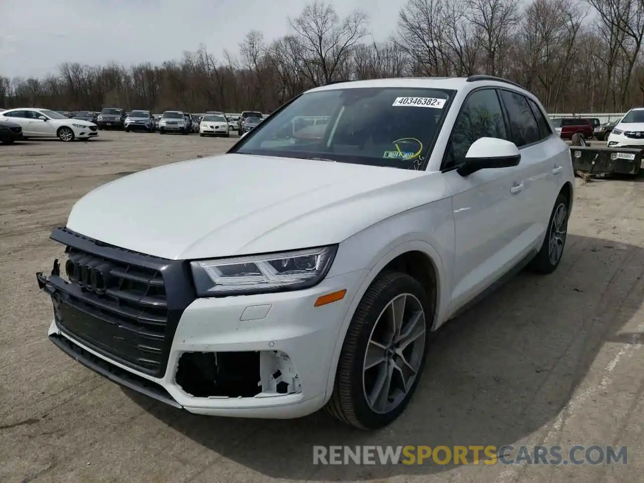 2 Photograph of a damaged car WA1BNAFY3K2115173 AUDI Q5 2019