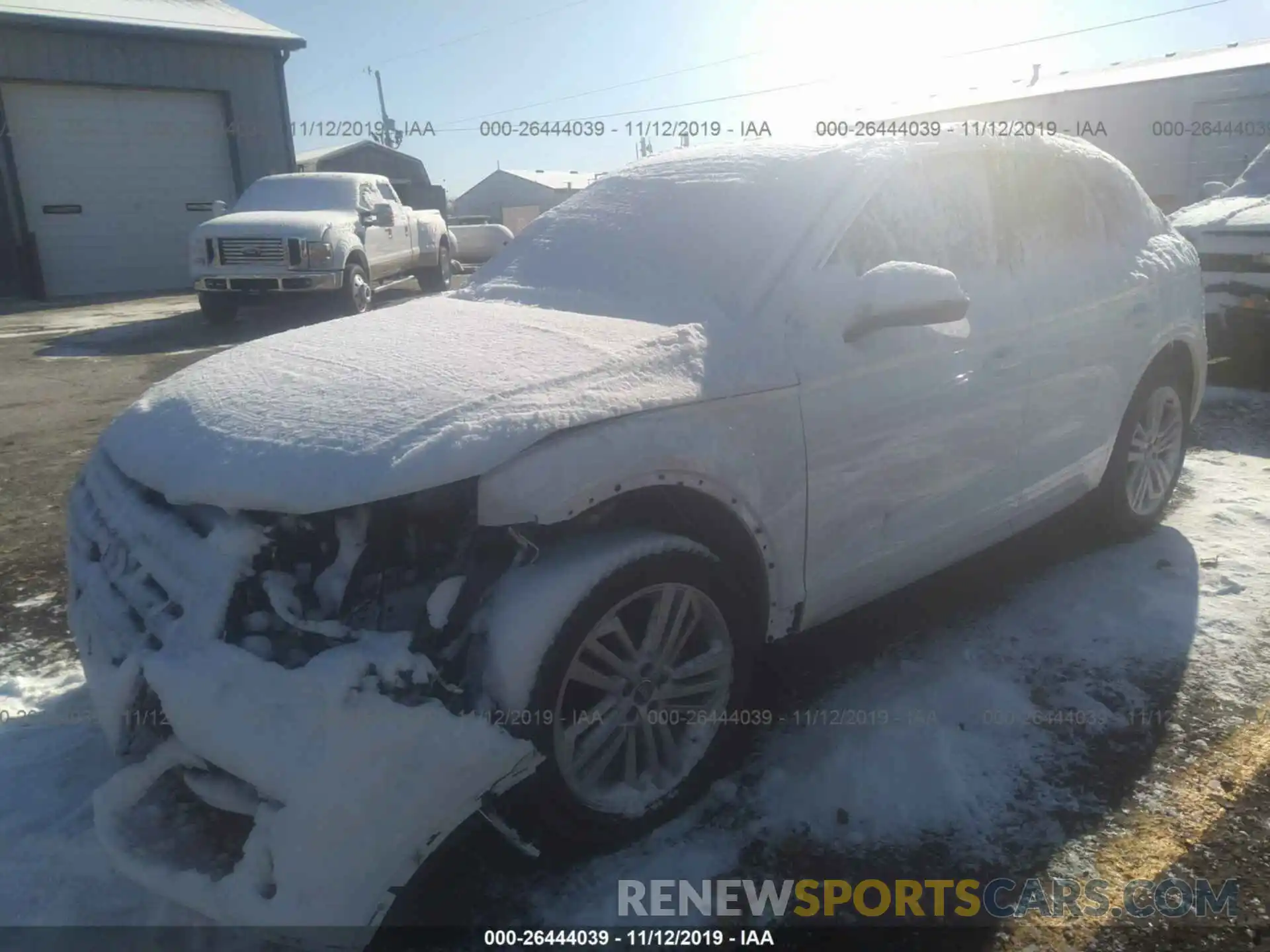 2 Photograph of a damaged car WA1BNAFY3K2116615 AUDI Q5 2019