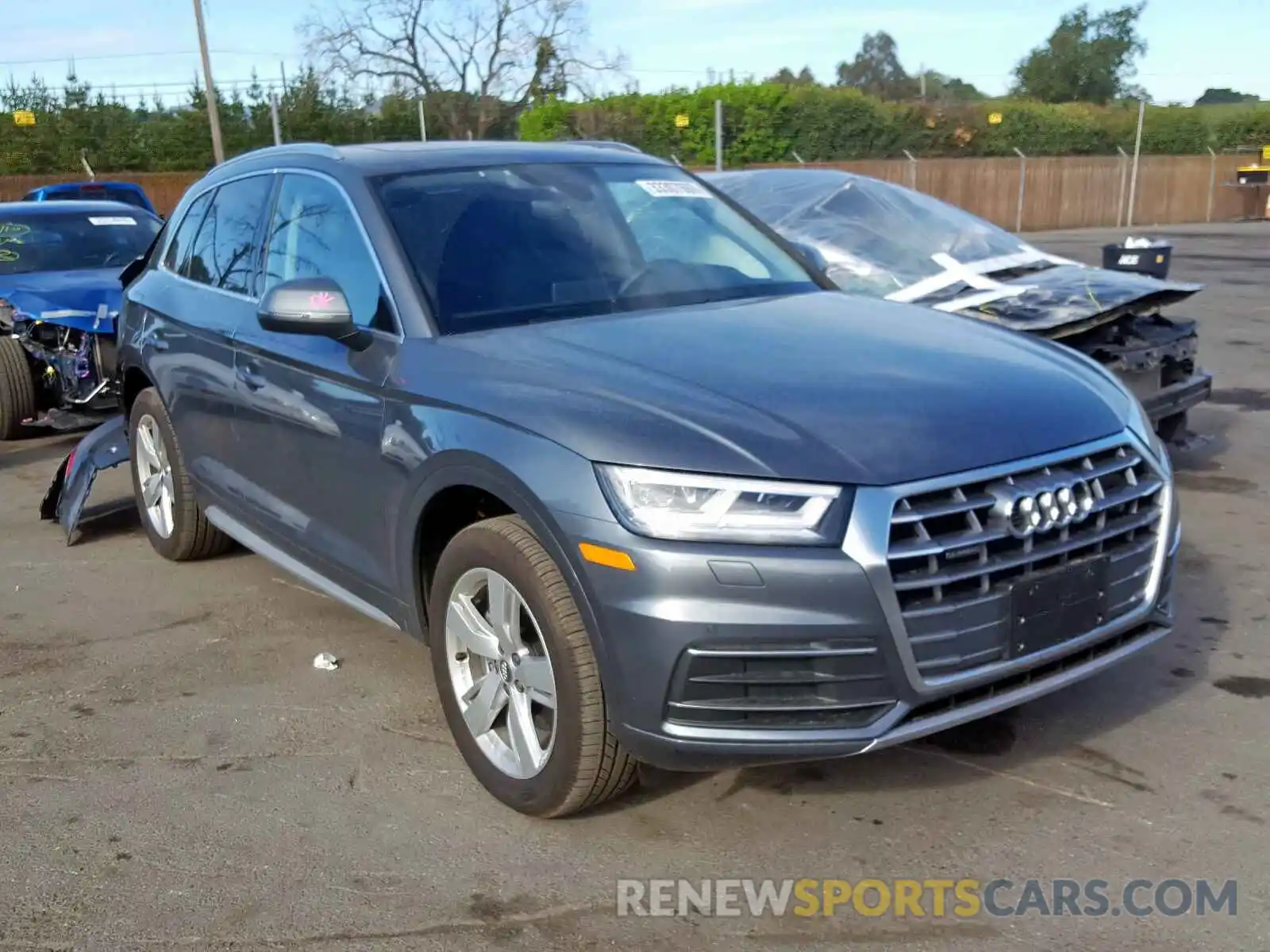 1 Photograph of a damaged car WA1BNAFY3K2126285 AUDI Q5 2019