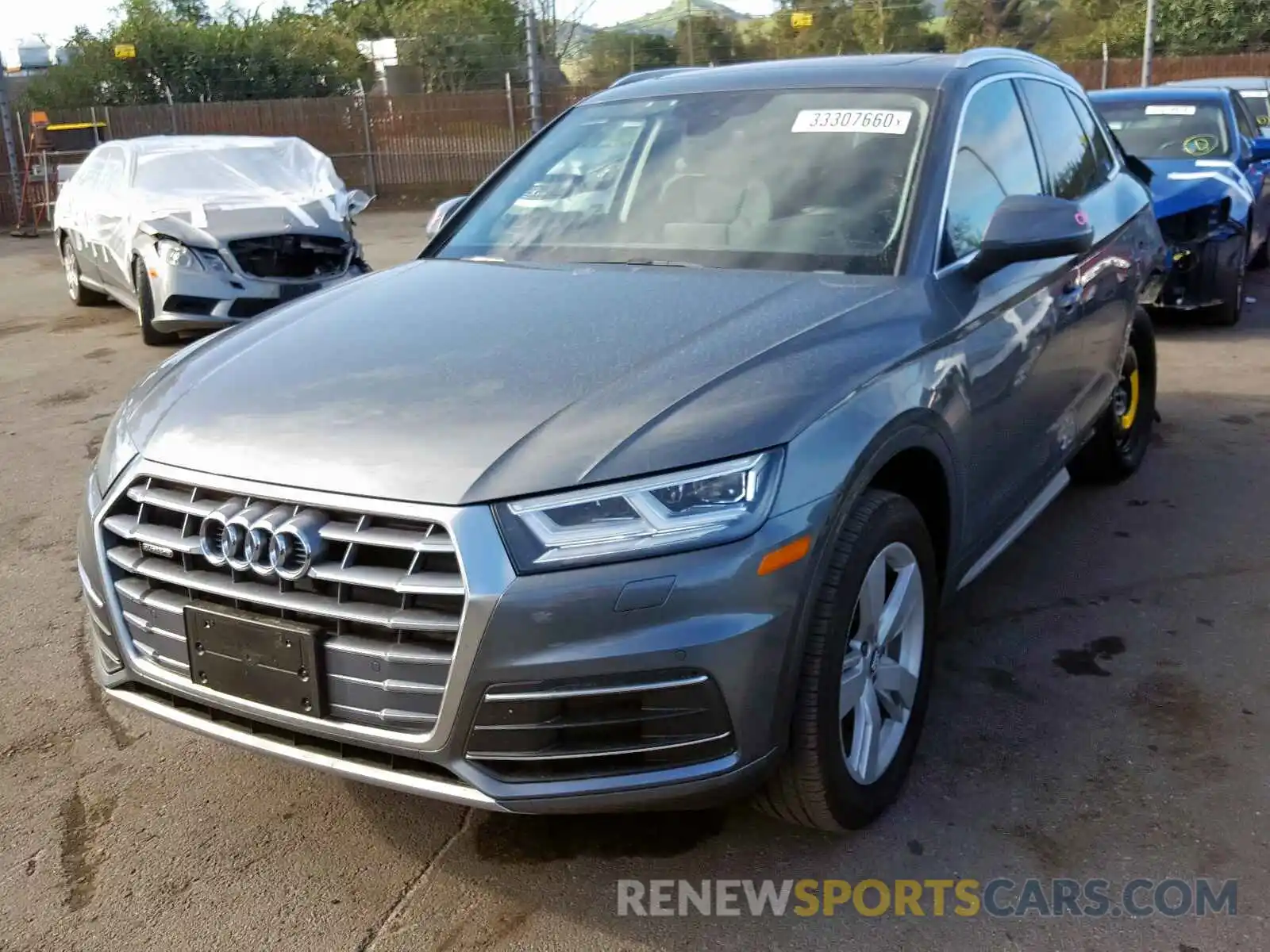 2 Photograph of a damaged car WA1BNAFY3K2126285 AUDI Q5 2019