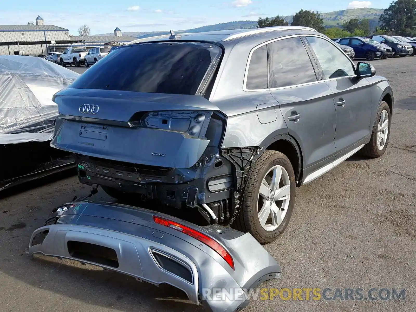 4 Фотография поврежденного автомобиля WA1BNAFY3K2126285 AUDI Q5 2019