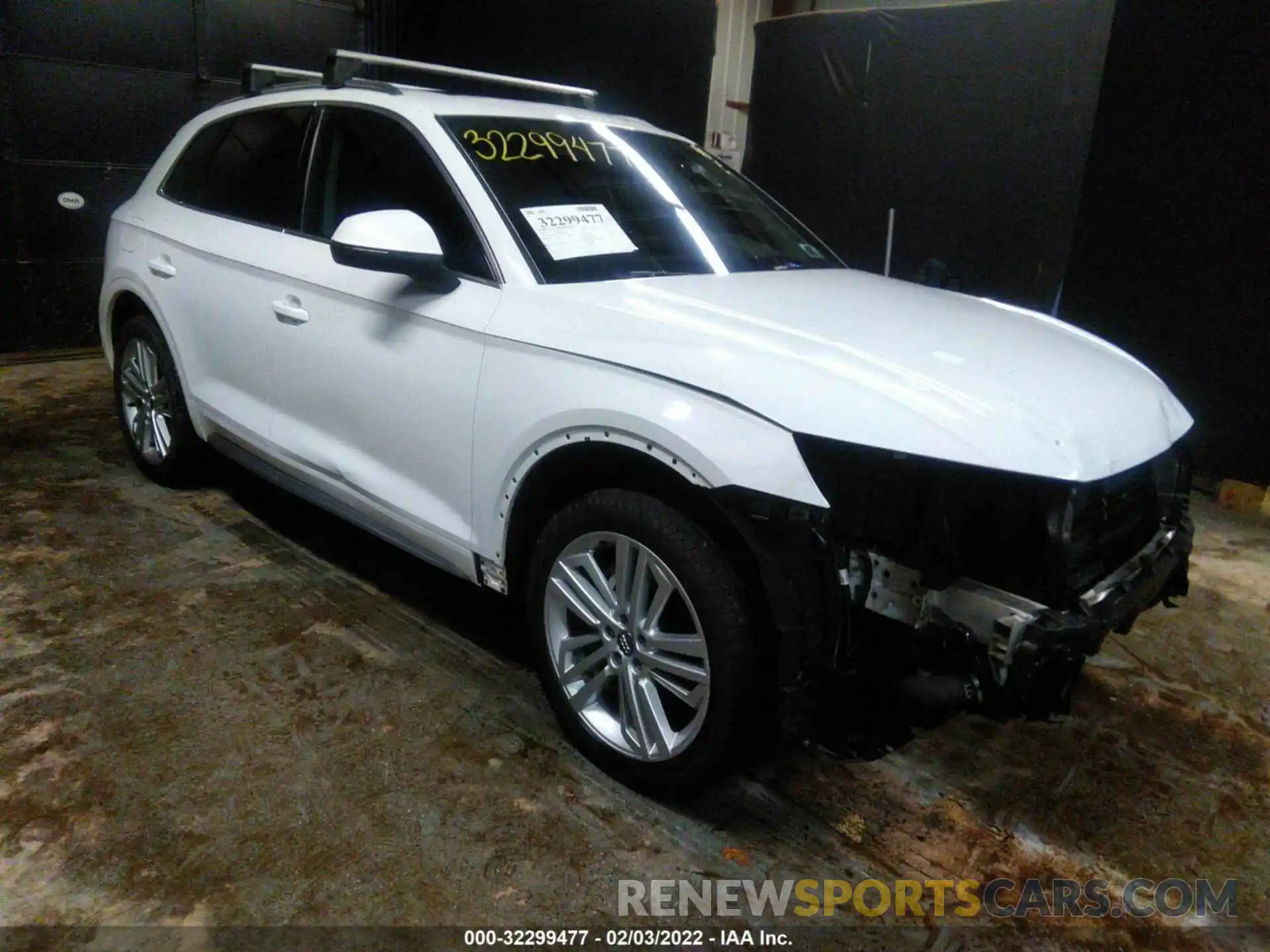 1 Фотография поврежденного автомобиля WA1BNAFY3K2129879 AUDI Q5 2019