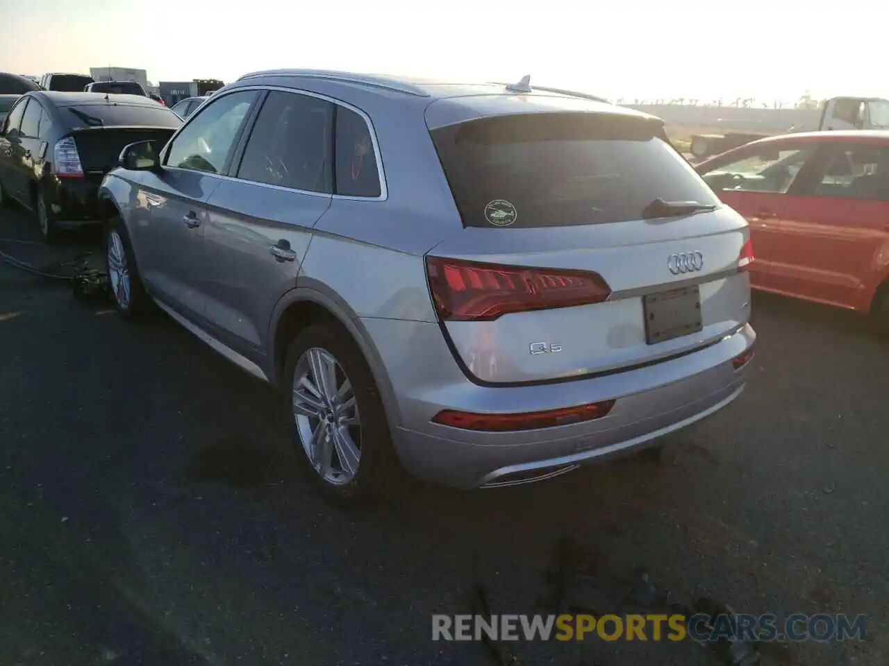 3 Фотография поврежденного автомобиля WA1BNAFY3K2137013 AUDI Q5 2019