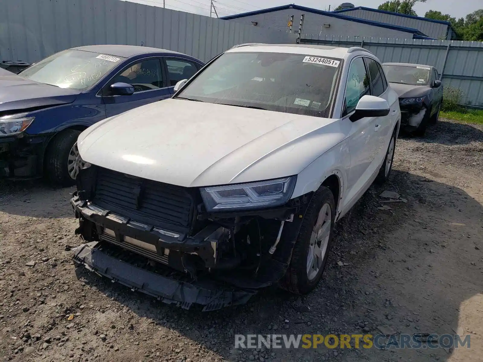 2 Фотография поврежденного автомобиля WA1BNAFY3K2137898 AUDI Q5 2019