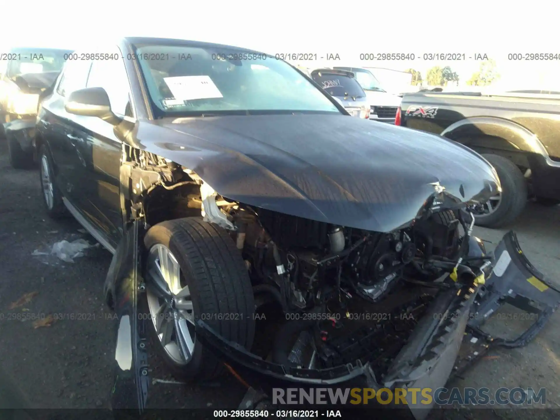 1 Photograph of a damaged car WA1BNAFY3K2138341 AUDI Q5 2019