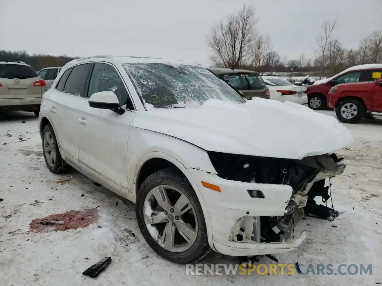 1 Фотография поврежденного автомобиля WA1BNAFY3K2138873 AUDI Q5 2019