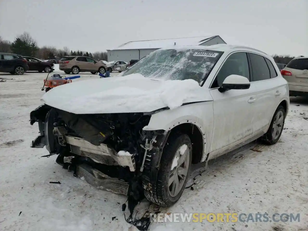 2 Photograph of a damaged car WA1BNAFY3K2138873 AUDI Q5 2019