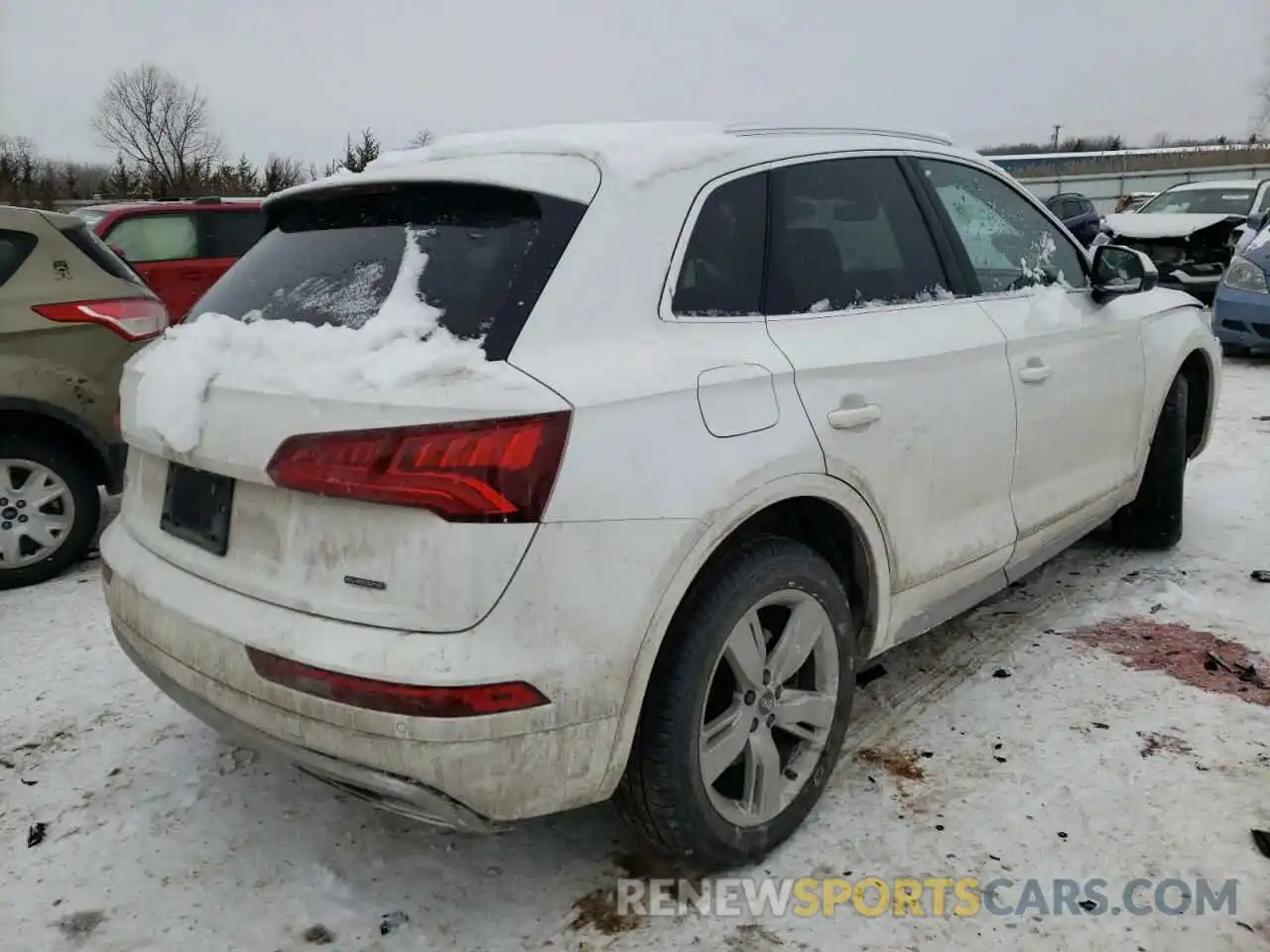 4 Фотография поврежденного автомобиля WA1BNAFY3K2138873 AUDI Q5 2019