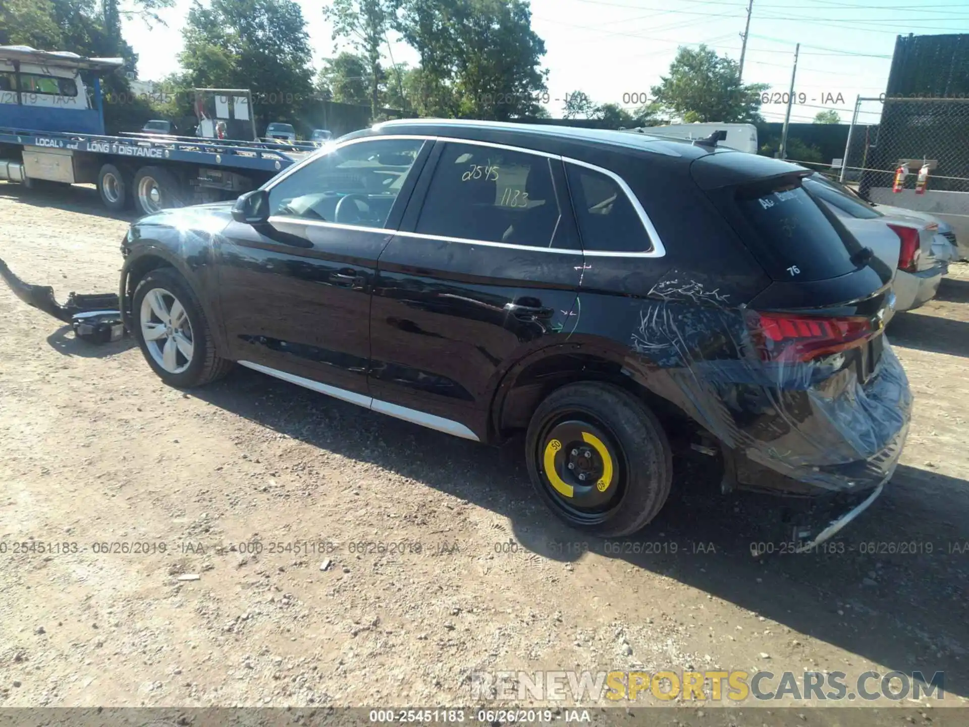 3 Photograph of a damaged car WA1BNAFY4K2017446 AUDI Q5 2019