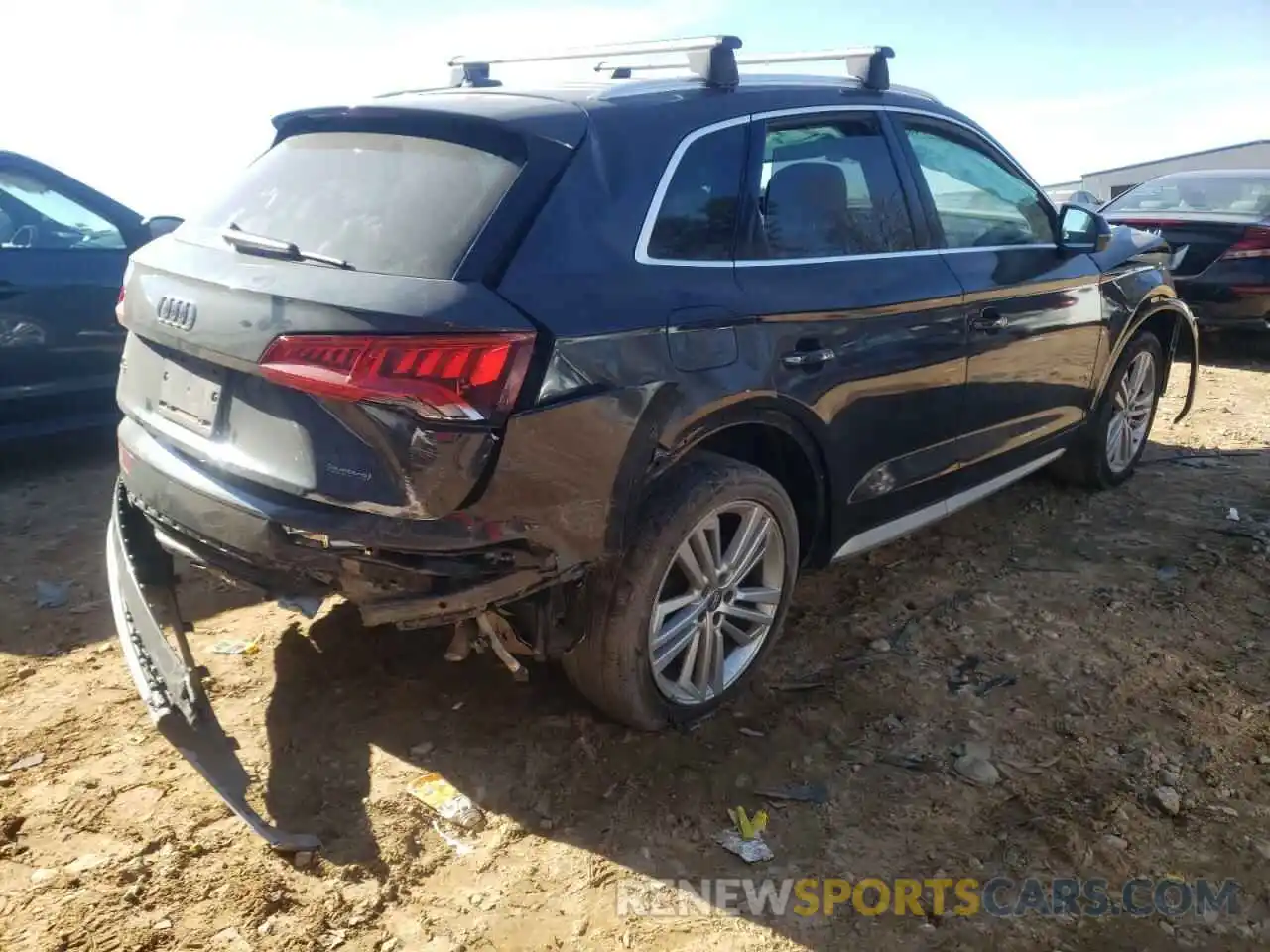 4 Фотография поврежденного автомобиля WA1BNAFY4K2019858 AUDI Q5 2019