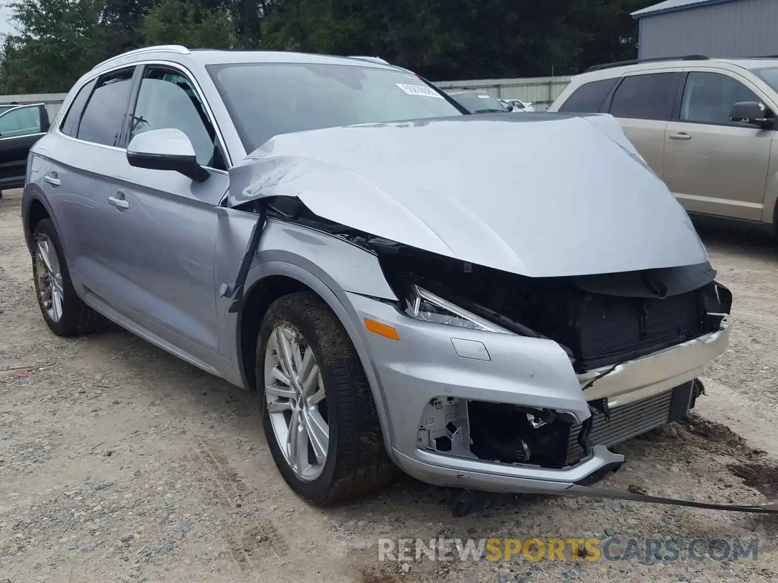 1 Photograph of a damaged car WA1BNAFY4K2021500 AUDI Q5 2019