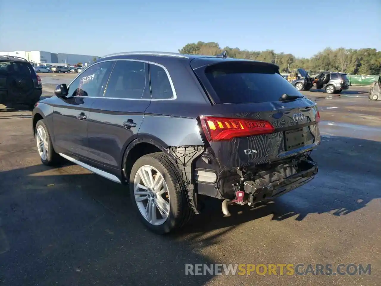 3 Photograph of a damaged car WA1BNAFY4K2022839 AUDI Q5 2019