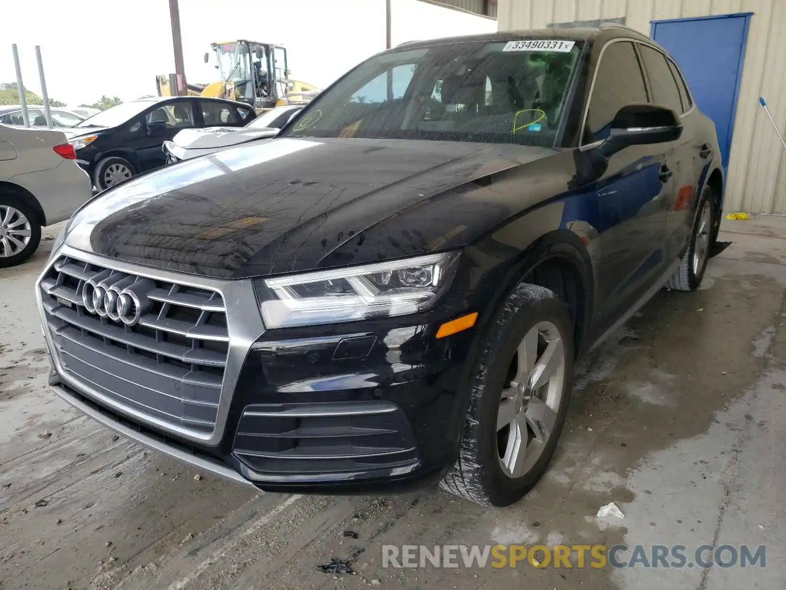 2 Фотография поврежденного автомобиля WA1BNAFY4K2025532 AUDI Q5 2019