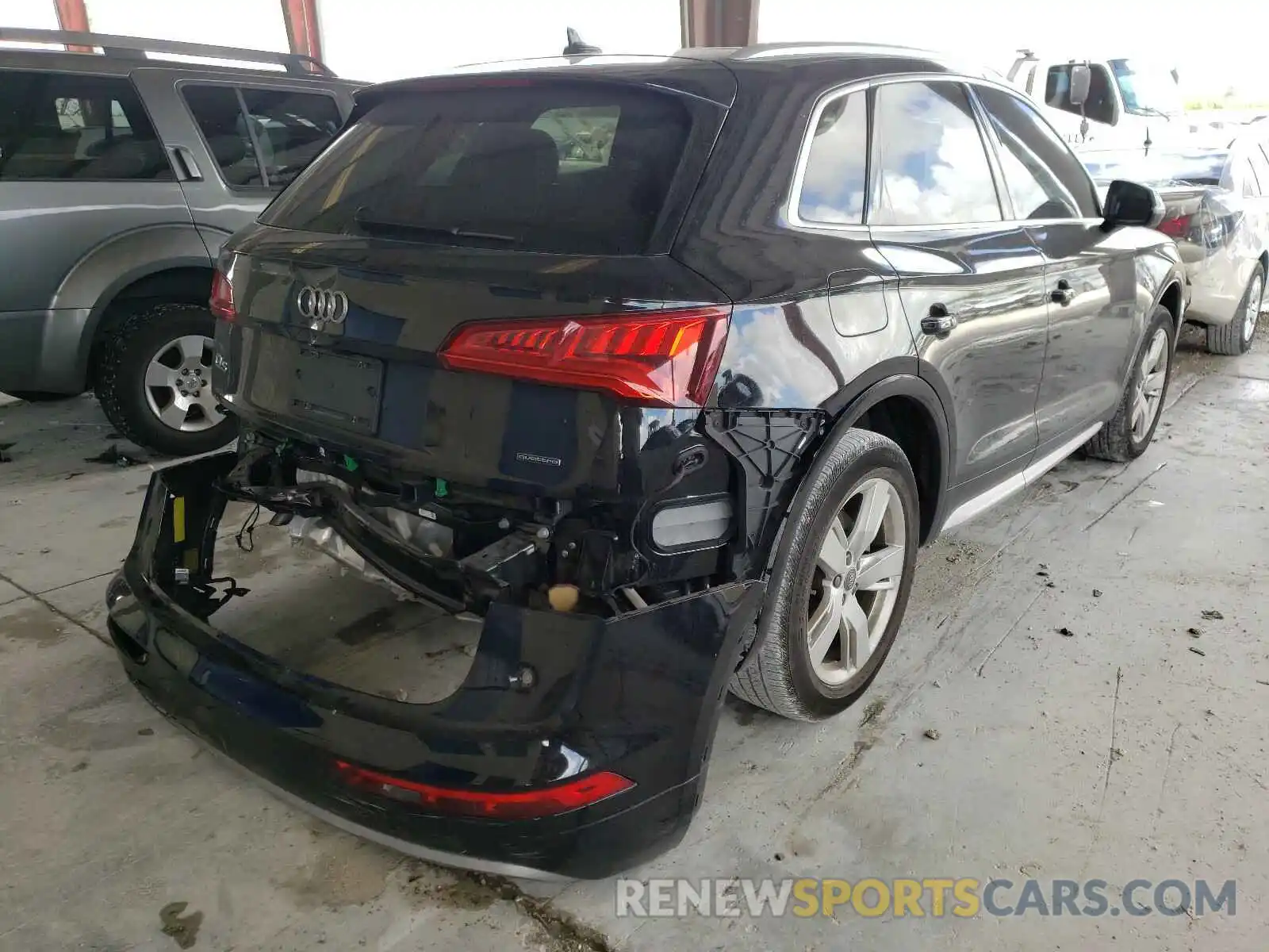 4 Фотография поврежденного автомобиля WA1BNAFY4K2025532 AUDI Q5 2019