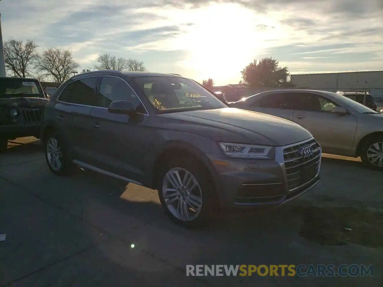 1 Фотография поврежденного автомобиля WA1BNAFY4K2025594 AUDI Q5 2019