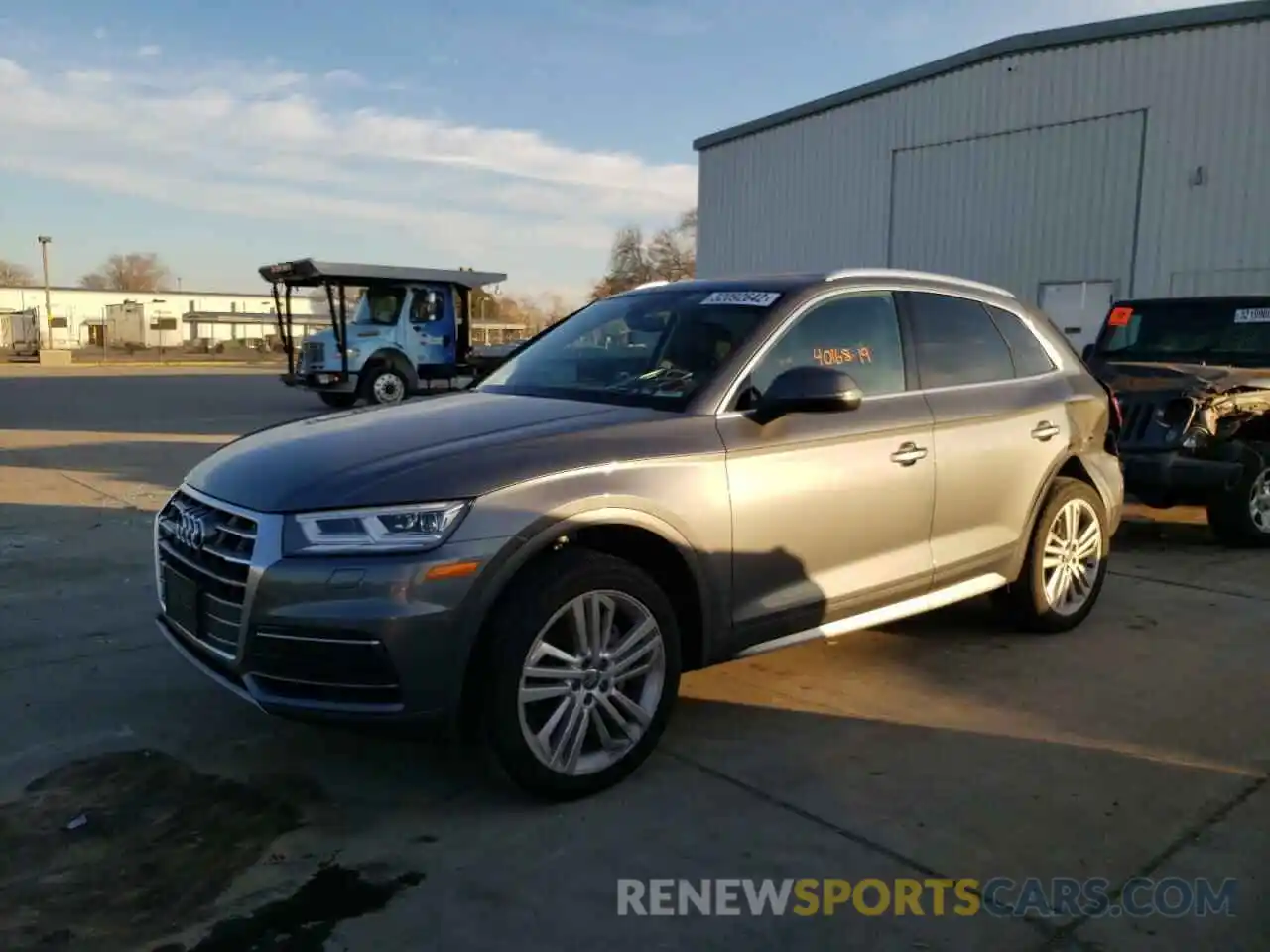 2 Фотография поврежденного автомобиля WA1BNAFY4K2025594 AUDI Q5 2019