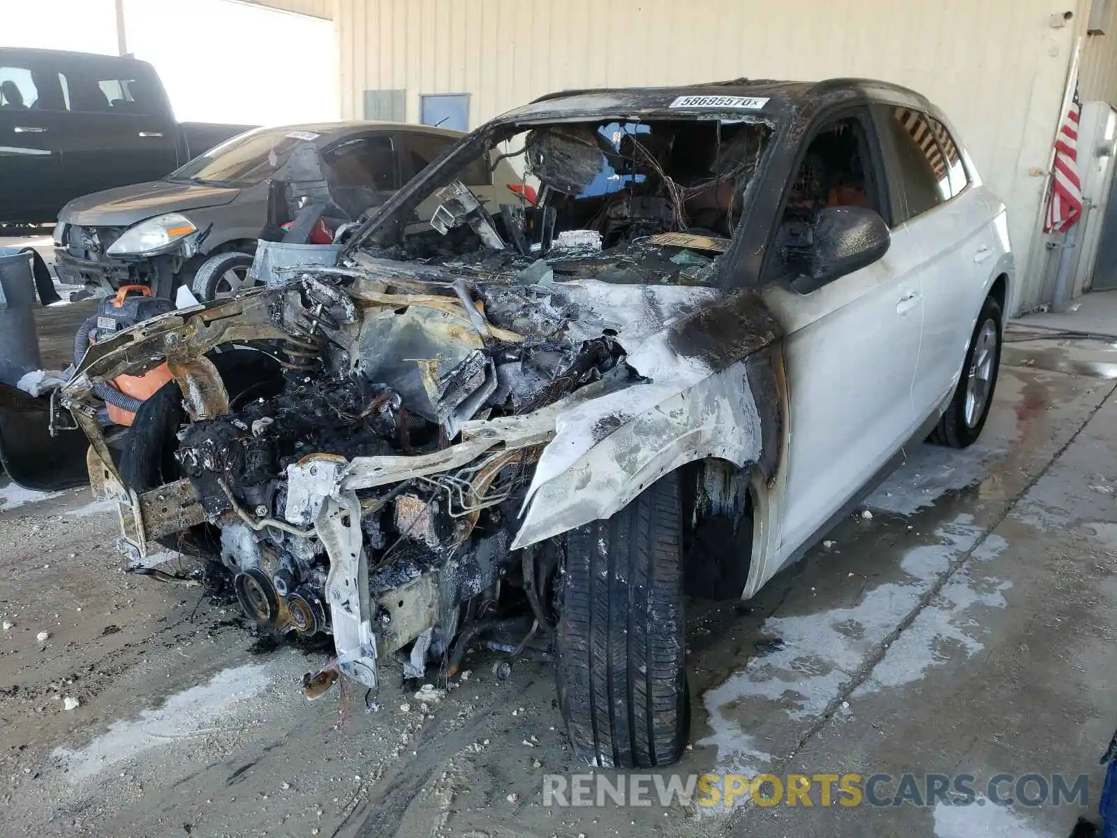 2 Photograph of a damaged car WA1BNAFY4K2025787 AUDI Q5 2019