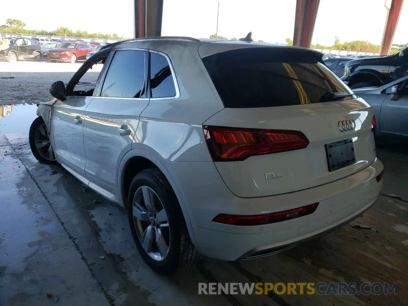 3 Photograph of a damaged car WA1BNAFY4K2025787 AUDI Q5 2019