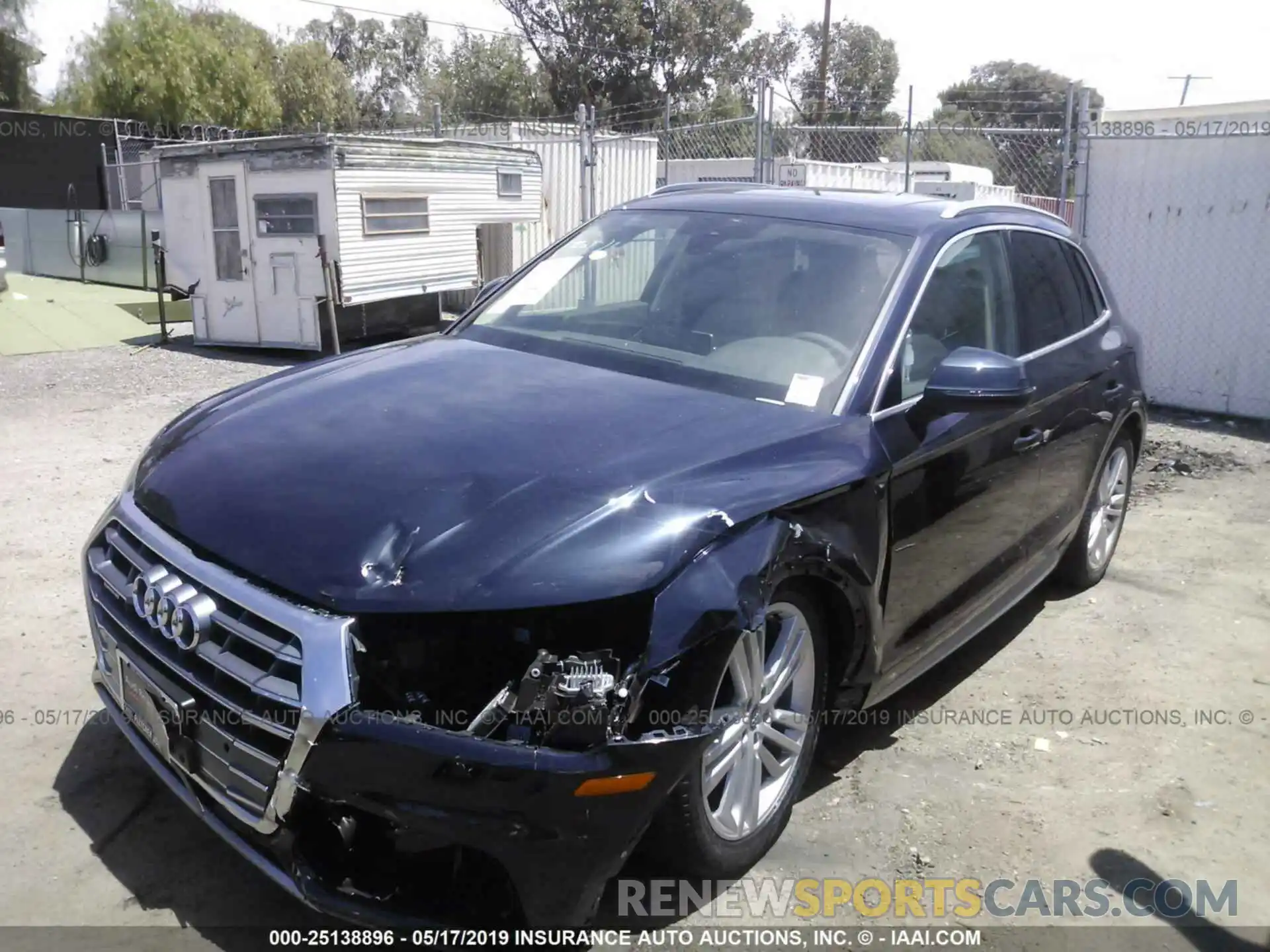 2 Photograph of a damaged car WA1BNAFY4K2029337 AUDI Q5 2019