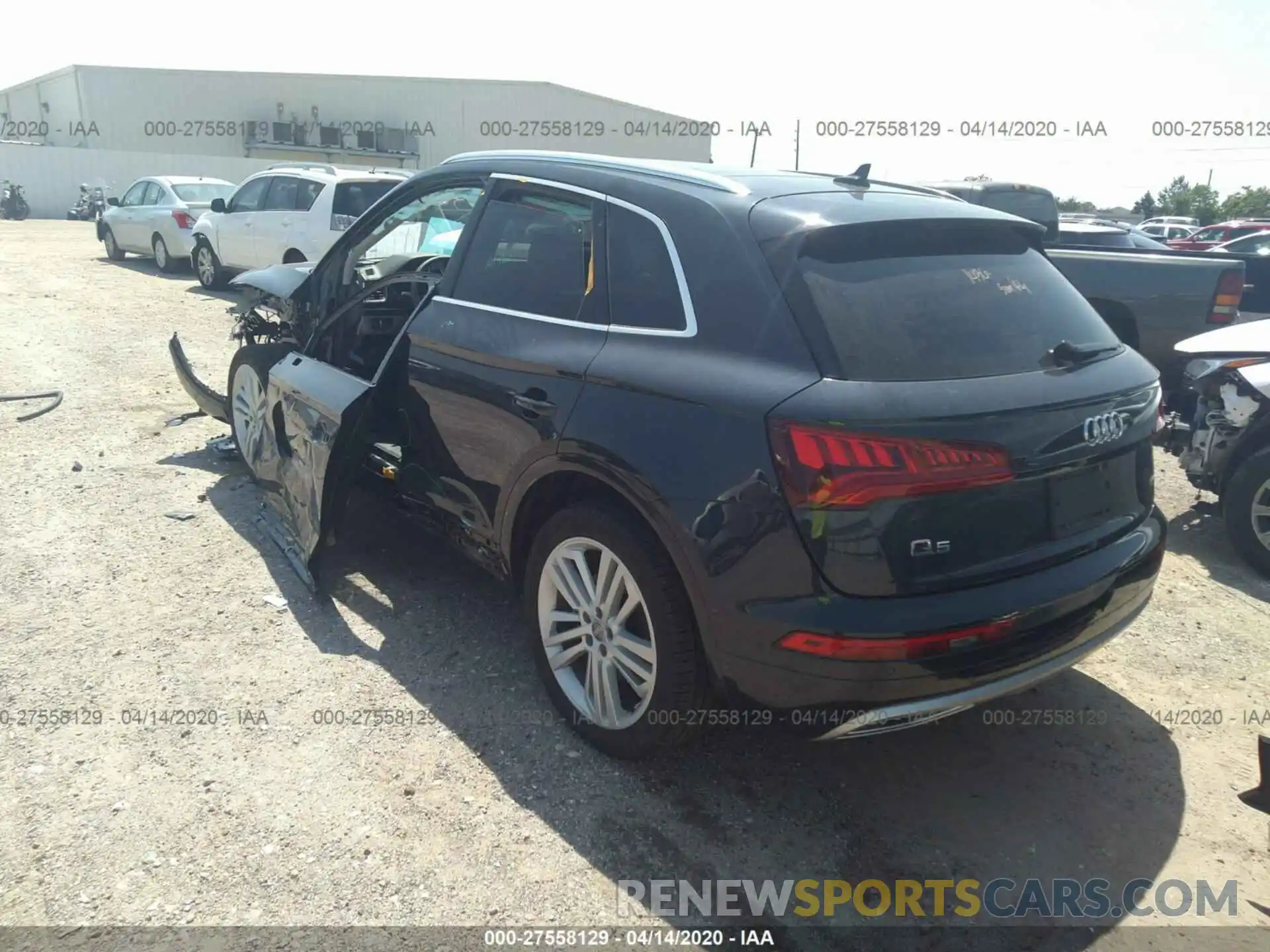 3 Photograph of a damaged car WA1BNAFY4K2029340 AUDI Q5 2019