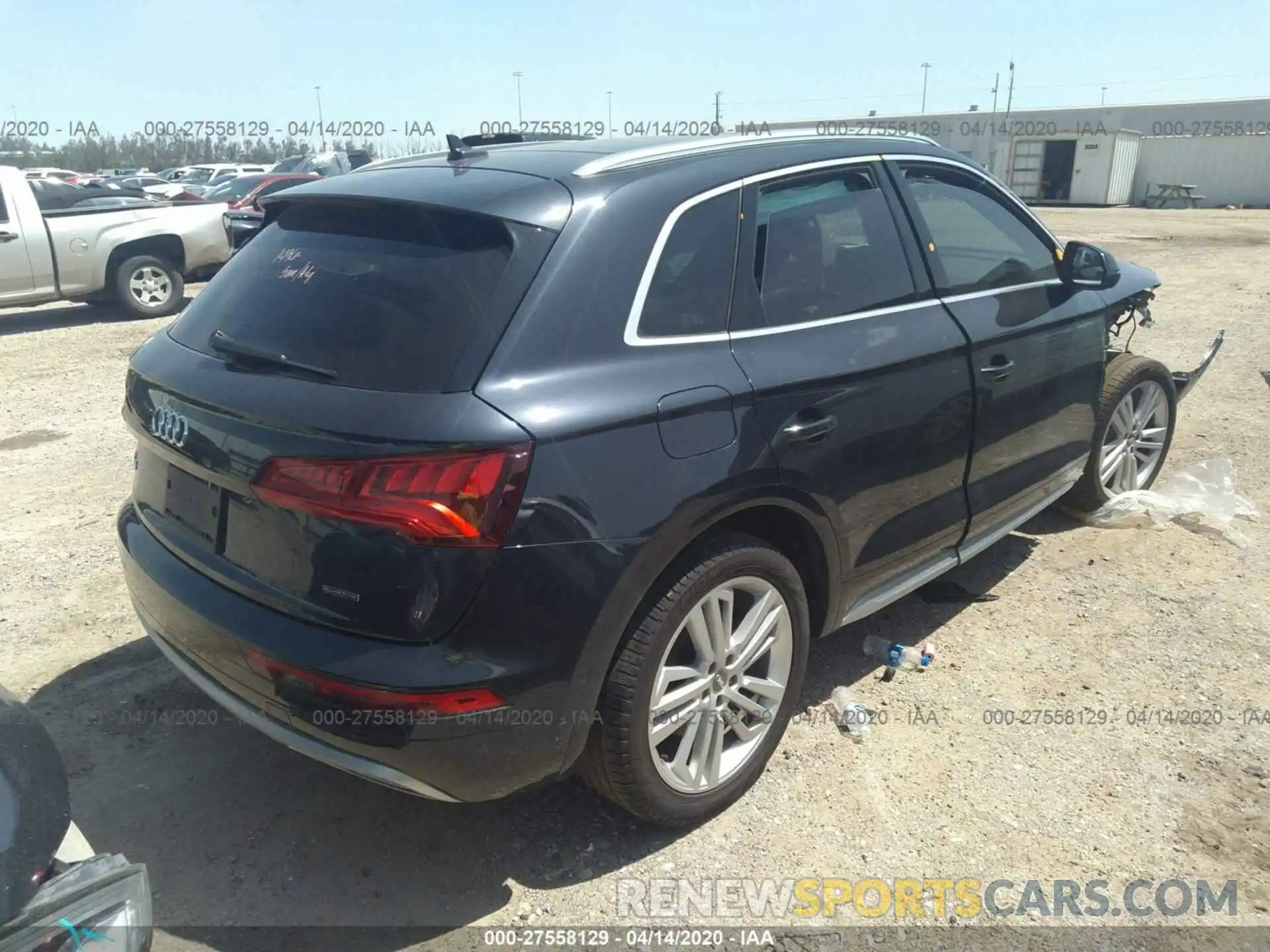 4 Фотография поврежденного автомобиля WA1BNAFY4K2029340 AUDI Q5 2019