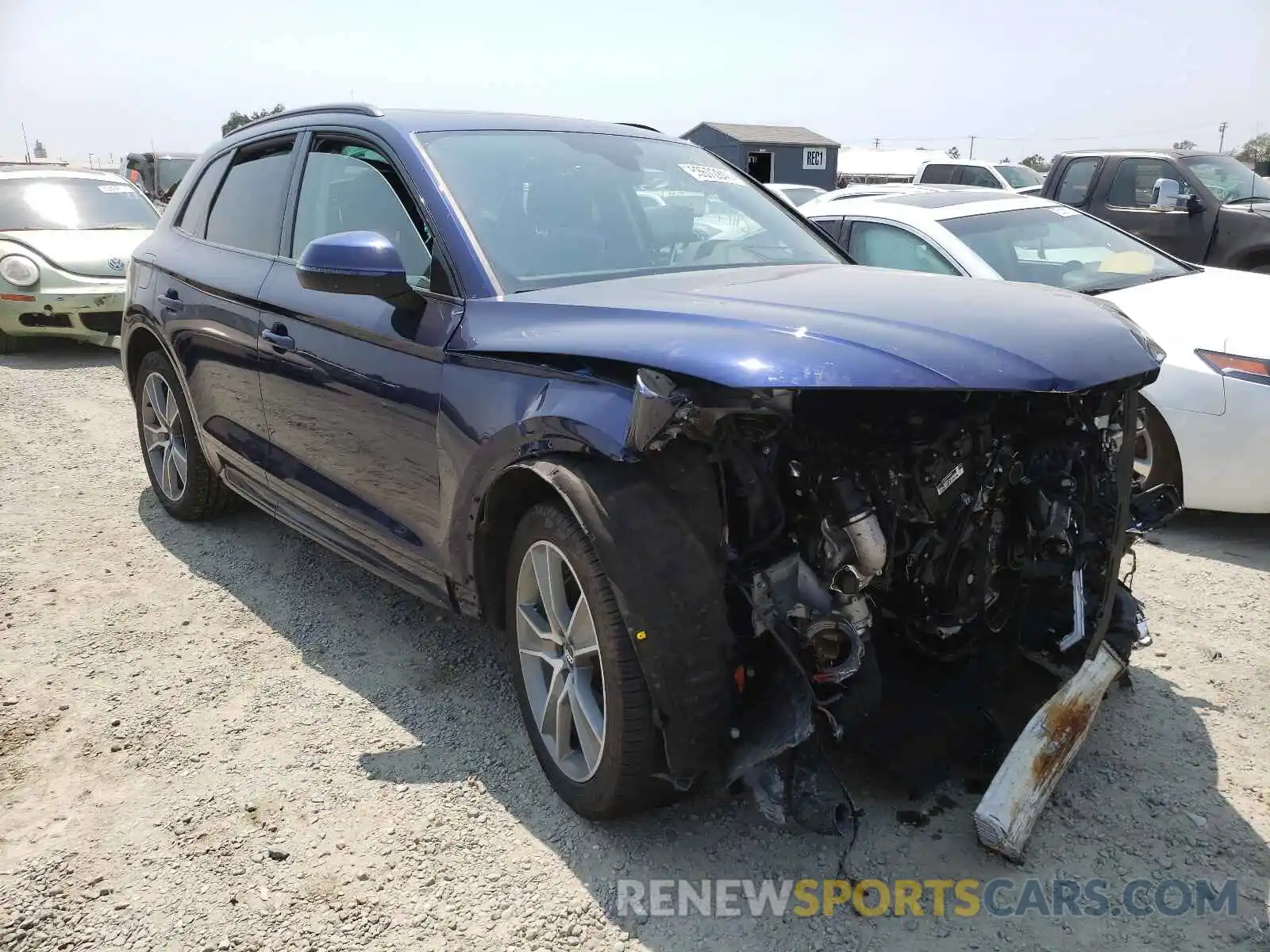 1 Photograph of a damaged car WA1BNAFY4K2037616 AUDI Q5 2019