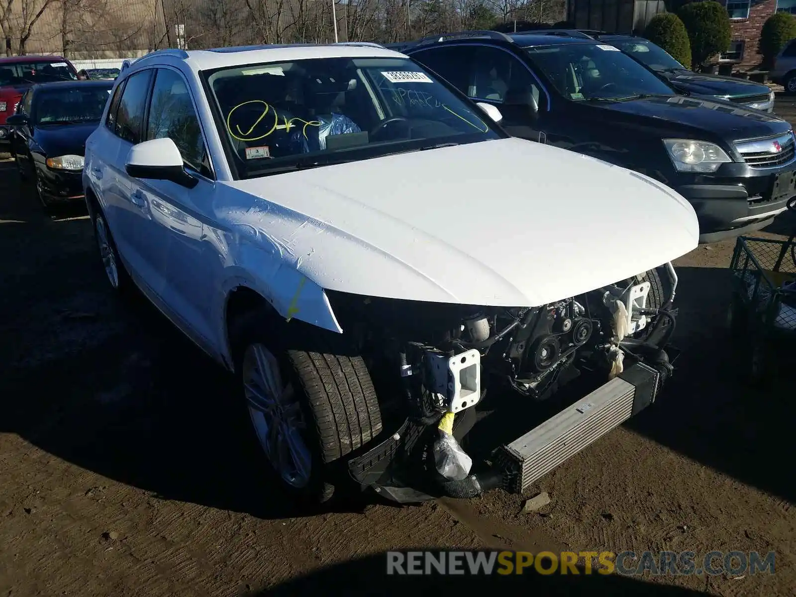 1 Фотография поврежденного автомобиля WA1BNAFY4K2047756 AUDI Q5 2019