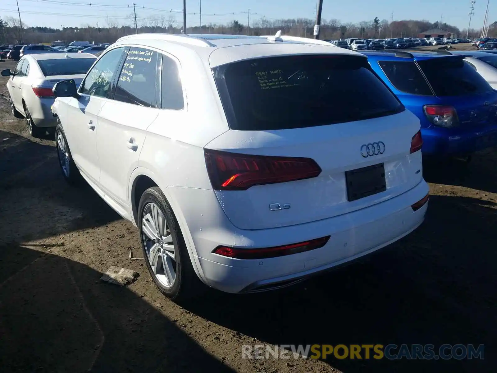 3 Фотография поврежденного автомобиля WA1BNAFY4K2047756 AUDI Q5 2019