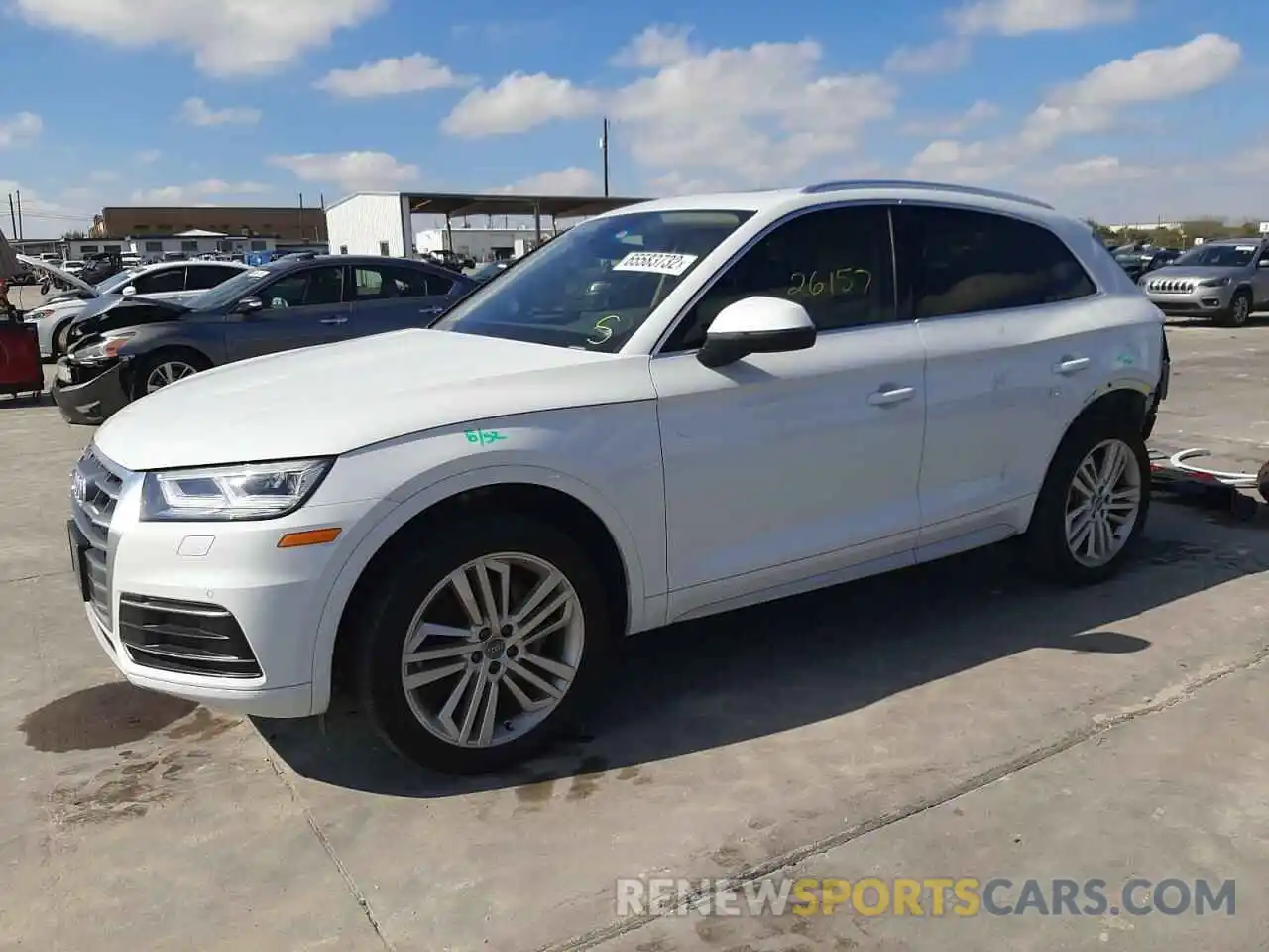 1 Photograph of a damaged car WA1BNAFY4K2056599 AUDI Q5 2019