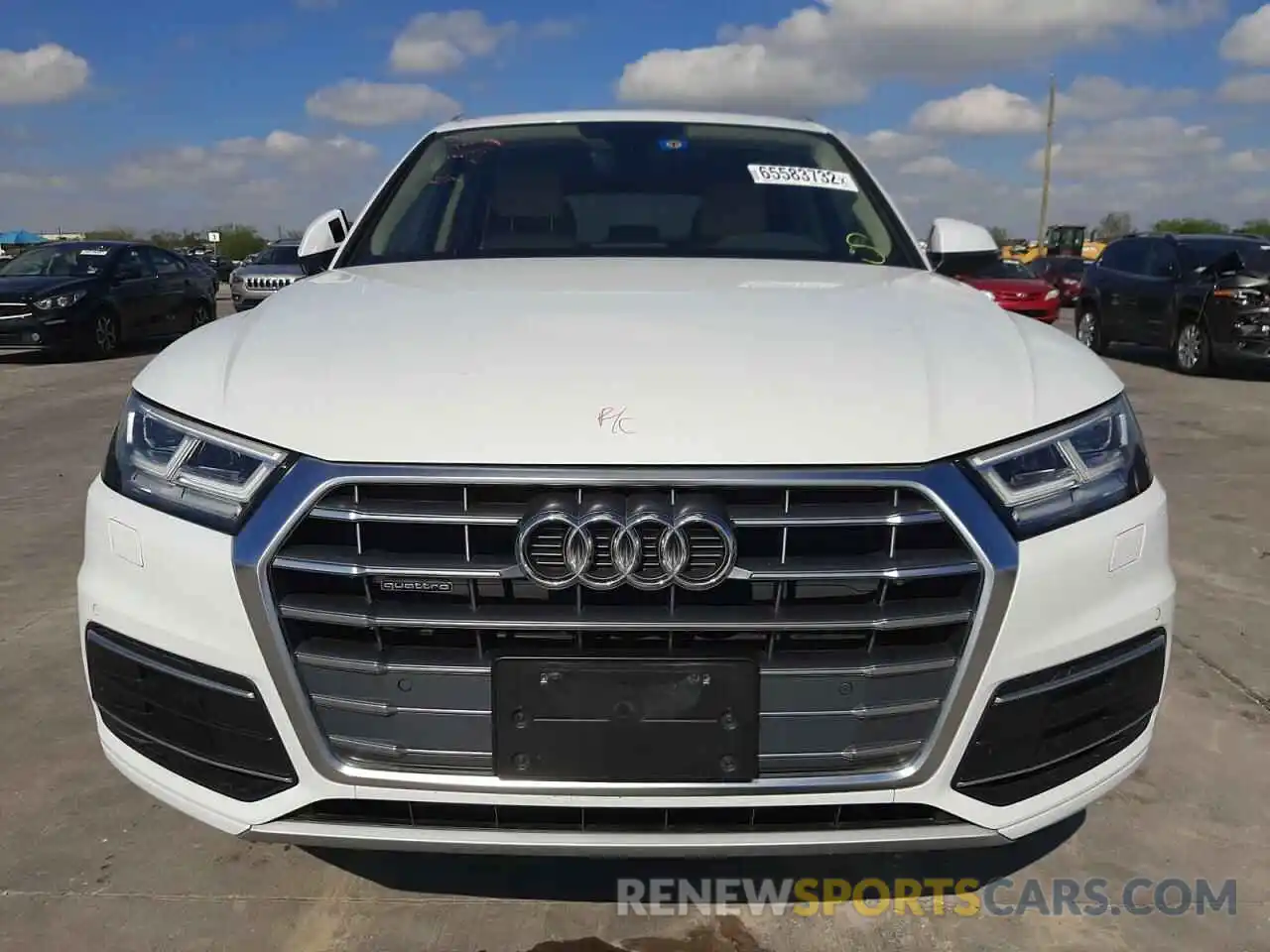 5 Photograph of a damaged car WA1BNAFY4K2056599 AUDI Q5 2019