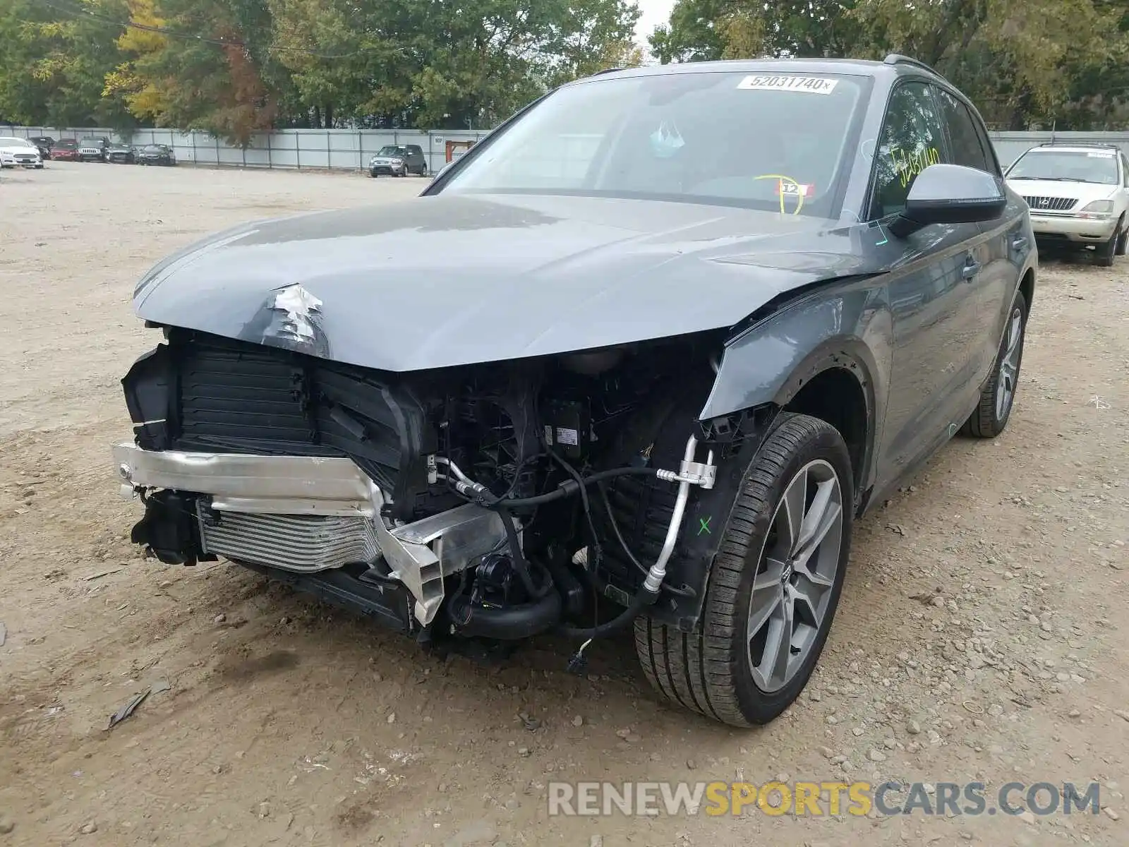 2 Photograph of a damaged car WA1BNAFY4K2058482 AUDI Q5 2019