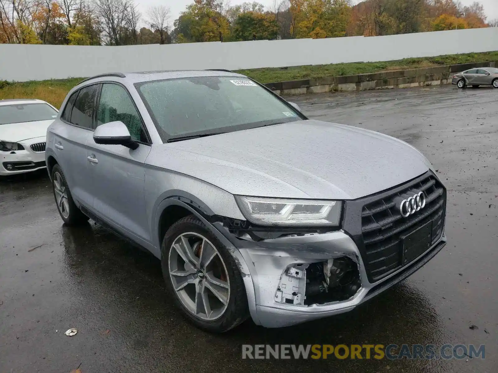 1 Фотография поврежденного автомобиля WA1BNAFY4K2058613 AUDI Q5 2019