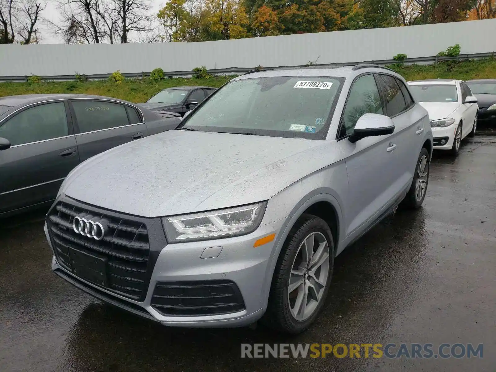 2 Photograph of a damaged car WA1BNAFY4K2058613 AUDI Q5 2019