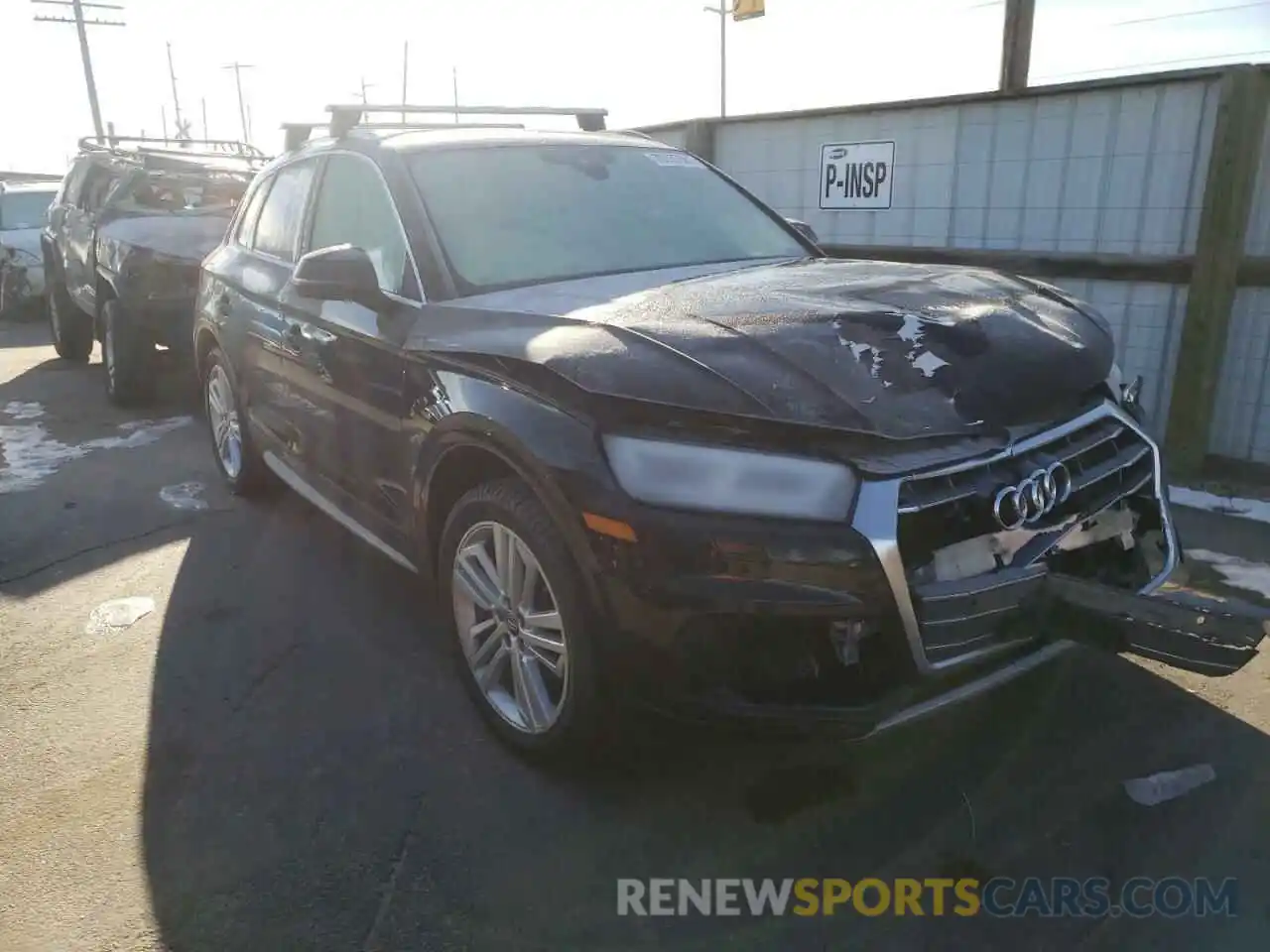 1 Photograph of a damaged car WA1BNAFY4K2060104 AUDI Q5 2019