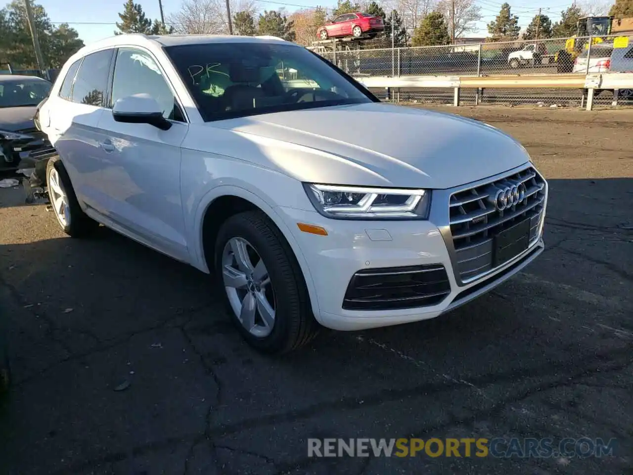 1 Photograph of a damaged car WA1BNAFY4K2085780 AUDI Q5 2019