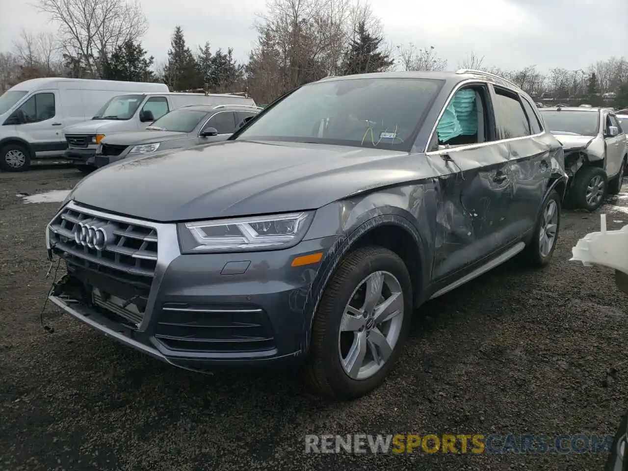 2 Photograph of a damaged car WA1BNAFY4K2087464 AUDI Q5 2019