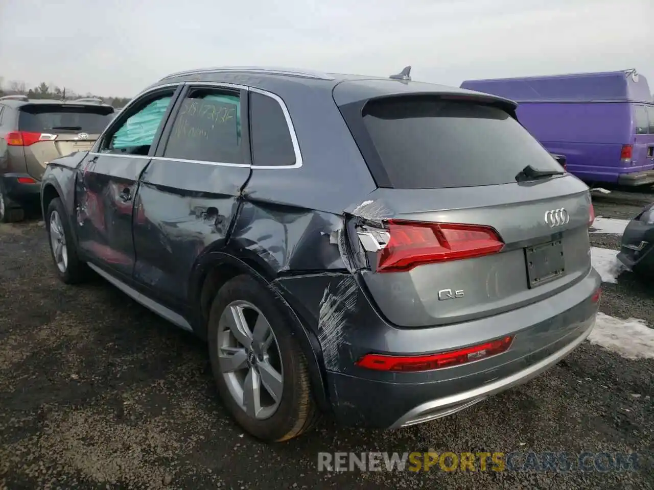 3 Photograph of a damaged car WA1BNAFY4K2087464 AUDI Q5 2019