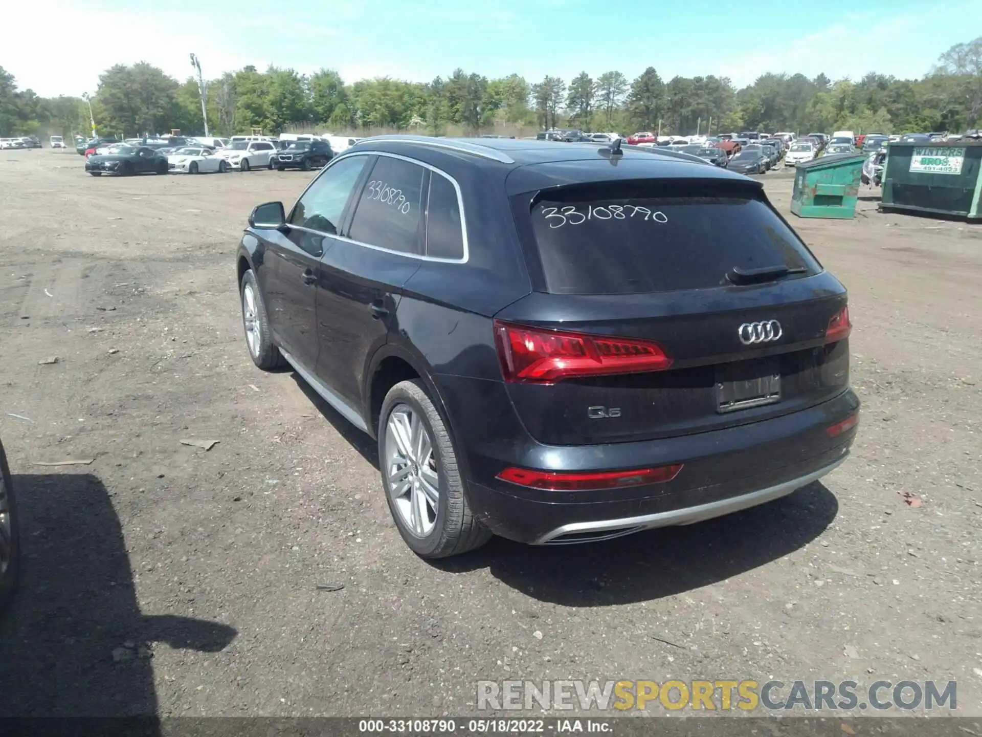 3 Фотография поврежденного автомобиля WA1BNAFY4K2087674 AUDI Q5 2019