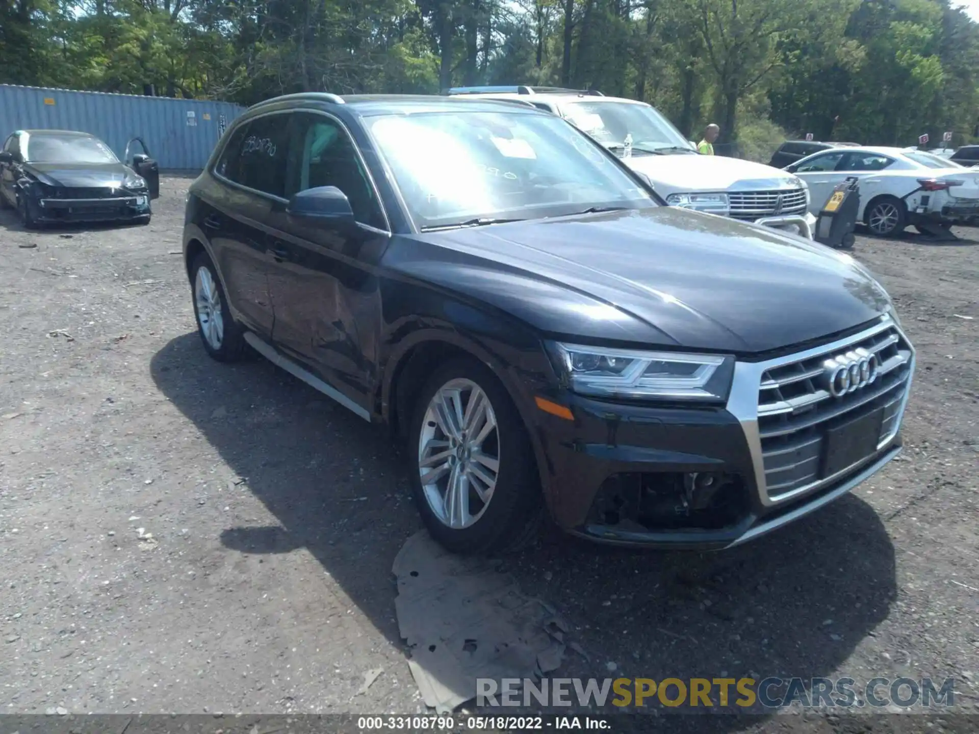 6 Фотография поврежденного автомобиля WA1BNAFY4K2087674 AUDI Q5 2019