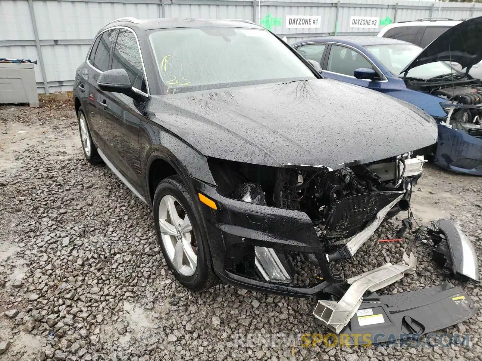 1 Photograph of a damaged car WA1BNAFY4K2088355 AUDI Q5 2019