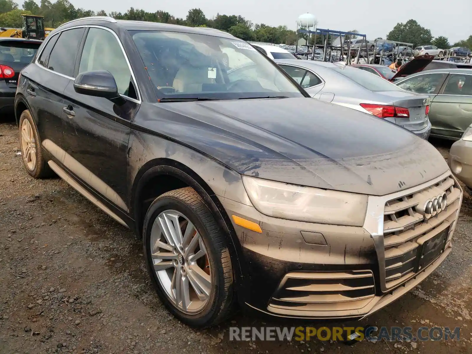 1 Photograph of a damaged car WA1BNAFY4K2088811 AUDI Q5 2019