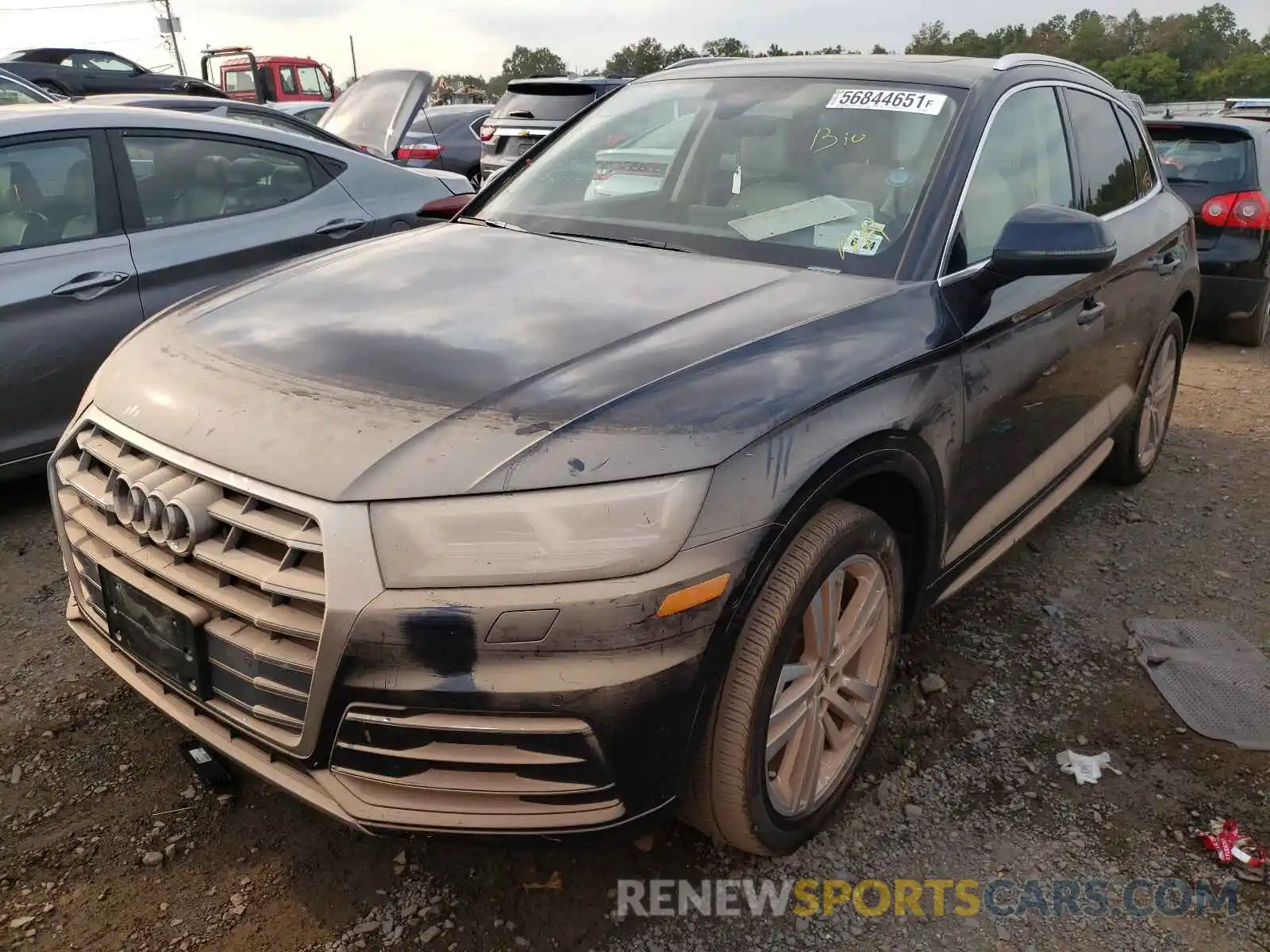 2 Photograph of a damaged car WA1BNAFY4K2088811 AUDI Q5 2019