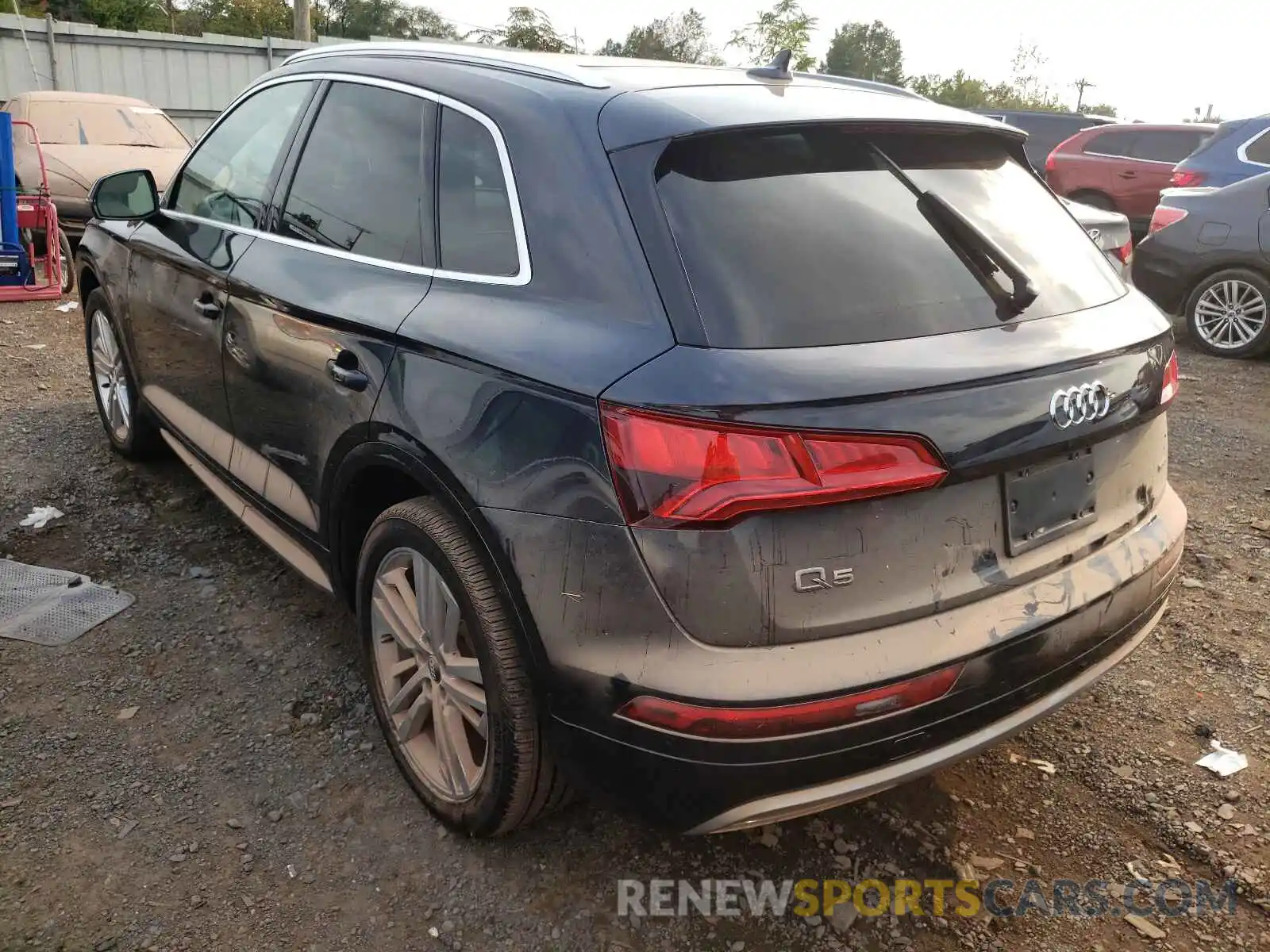 3 Фотография поврежденного автомобиля WA1BNAFY4K2088811 AUDI Q5 2019