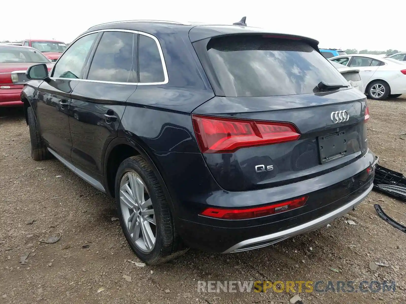 3 Фотография поврежденного автомобиля WA1BNAFY4K2088968 AUDI Q5 2019