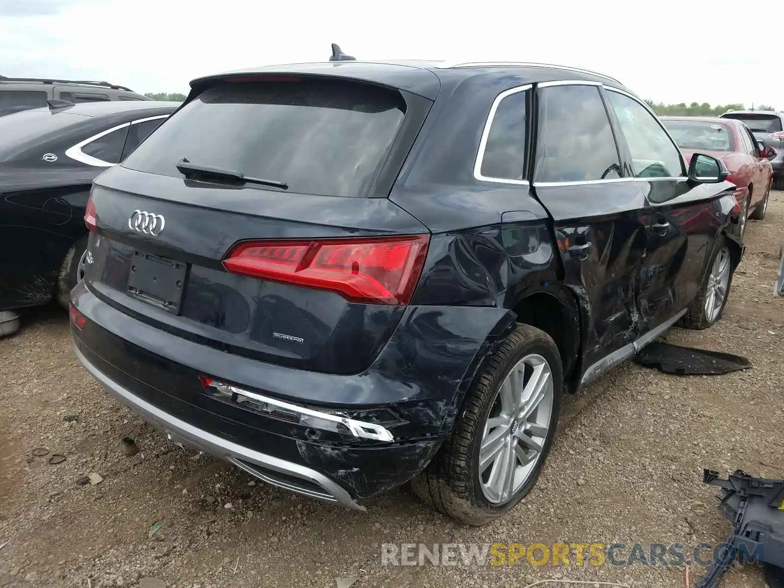 4 Фотография поврежденного автомобиля WA1BNAFY4K2088968 AUDI Q5 2019