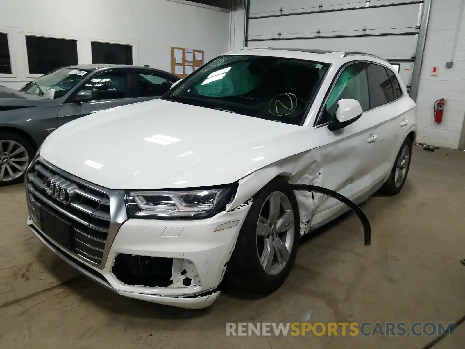 2 Photograph of a damaged car WA1BNAFY4K2094334 AUDI Q5 2019