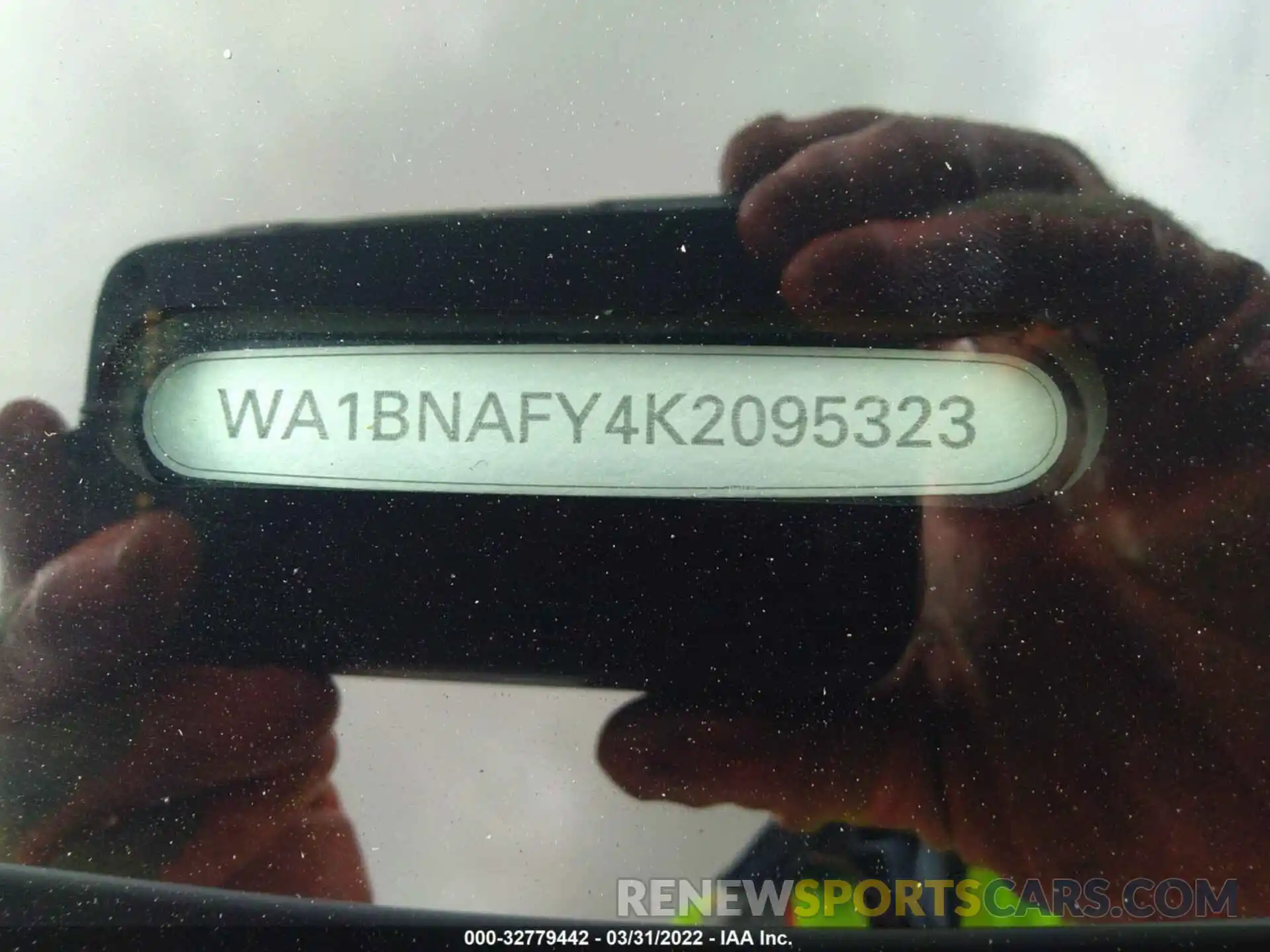 9 Фотография поврежденного автомобиля WA1BNAFY4K2095323 AUDI Q5 2019