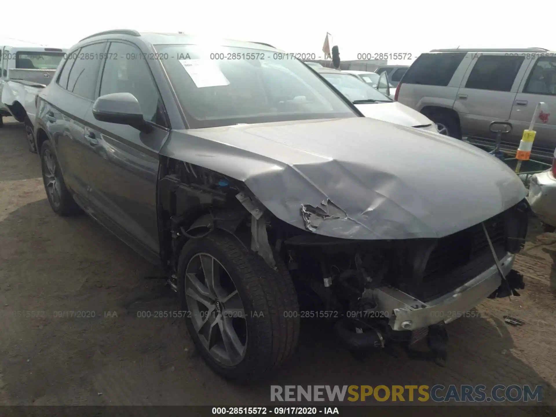 1 Photograph of a damaged car WA1BNAFY4K2095743 AUDI Q5 2019