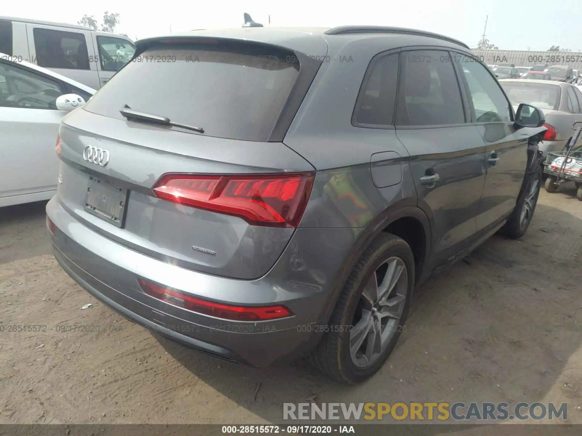 4 Фотография поврежденного автомобиля WA1BNAFY4K2095743 AUDI Q5 2019