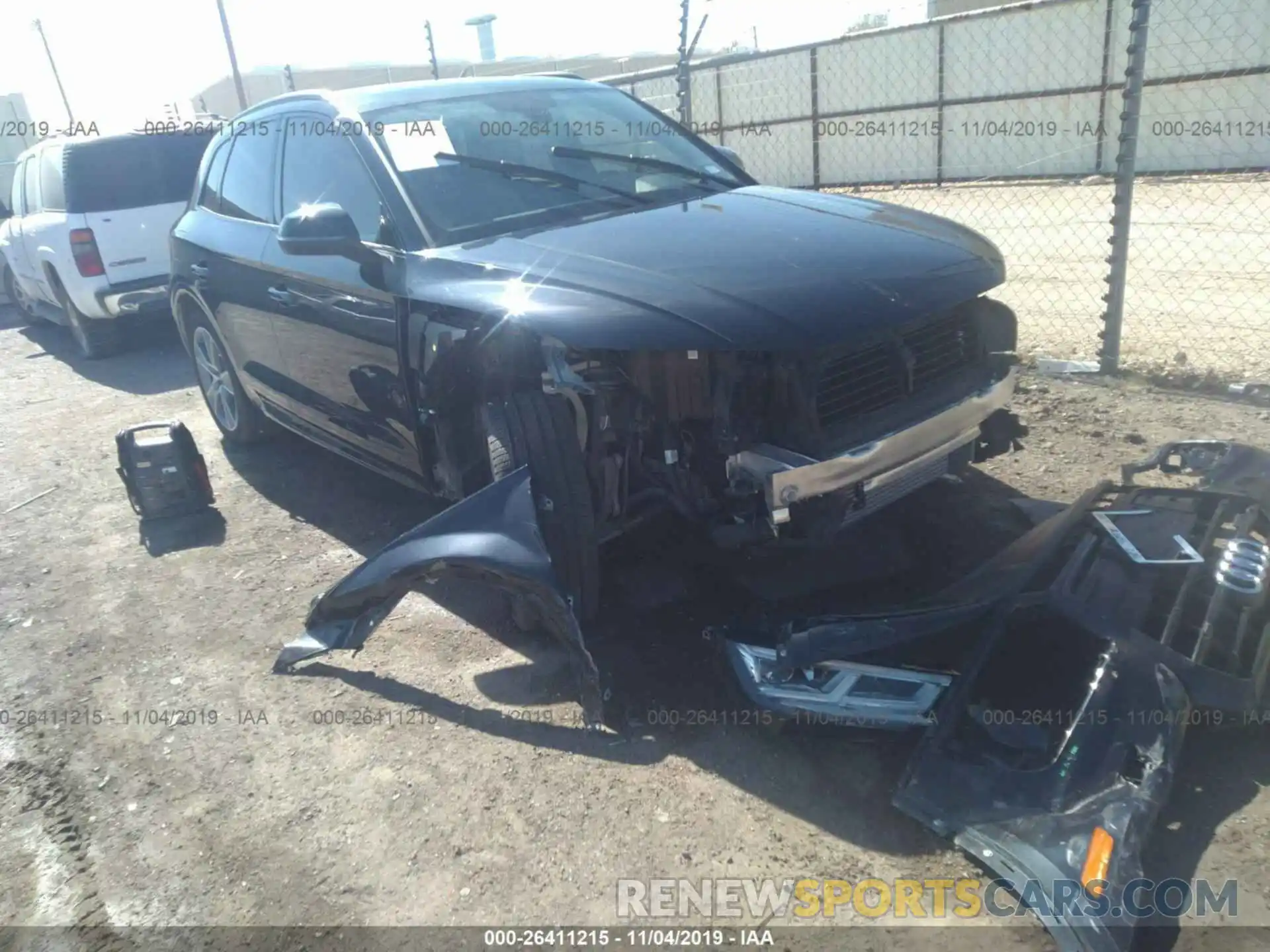 1 Photograph of a damaged car WA1BNAFY4K2096813 AUDI Q5 2019